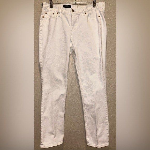 J. Crew Matchstick‎ Jeans - White - 32S - Picture 1 of 5